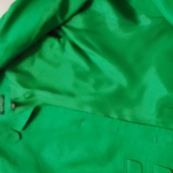 Lauren by Ralph Lauren, Three button Linen Blazer, Green, Size 8 - Picture 7 of 7